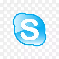 skype计算机图标电话呼叫剪辑艺术视频电话-skype
