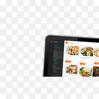 智能手机多媒体手持设备电子短信餐厅菜单应用