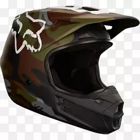 摩托车头盔福克斯赛车v1迷彩帽-摩托车头盔