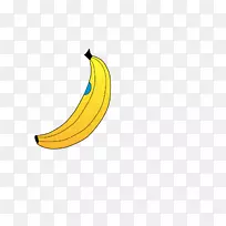 香蕉土坯插图设计图形.香蕉