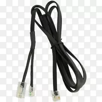Jabra AEi适配器电缆.耳机适配器耳机网络电缆.Avaya无线耳机