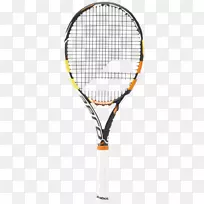 威尔逊助手原版6.0Babolat AeroPro驱动器打网球拍-网球