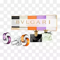 Bvlgari女士礼品收集，5件迷你礼品套装，宝格丽香水，Bvlgari迷你模型，女性礼品套装-香水