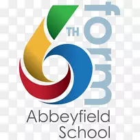 阿贝菲尔德学校，奇本纳姆标志六年级品牌剪贴画-六周年纪念