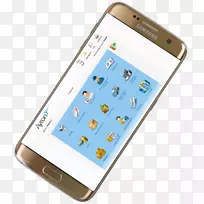 手机智能手机移动应用程序AndroidVodafone-软件模型