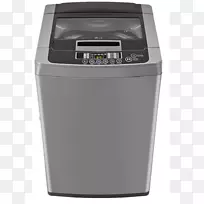 洗衣机lg电子洗衣家用电器.洗衣机顶部