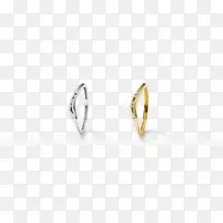 耳环结婚戒指产品设计车身首饰曲线戒指