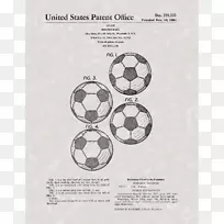 足球专利海报-足球