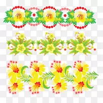 剪贴画花卉设计png图片
