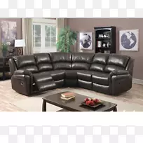 沙发可可人造皮革(D 8506)躺椅家具.角沙发