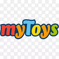 商标摄影字体文字mytoy.de-玩具故事徽标