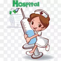 护理国际护士日画剪贴画医学-医生卡通形象