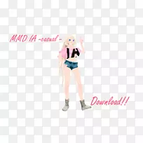 米库米库舞梅丘斯卢卡搅拌机图片Hatsune Miku-MMD休闲