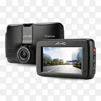 gps导航系统视频mio mivue 733仪表盘1080 p