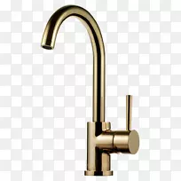 水龙头把手和控制厨房k ksblandare Evo 184水槽铜-铜厨具