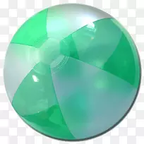 翡翠塑料绿松石球玻璃-绿宝石