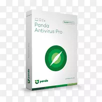 熊猫云杀毒软件产品关键恶意软件计算机安全-avast防病毒标志