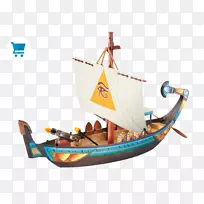Playmobil附加系列Playmobil 5387埃及古墓突袭营游戏集埃及战车玩具埃及金字塔狮身人面像