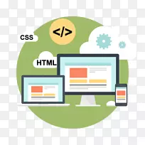 响应式网页设计网站开发web应用程序网页设计