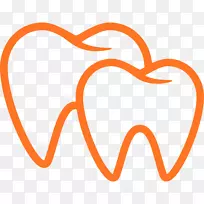 牙科外科牙髓治疗牙髓学牙齿图标
