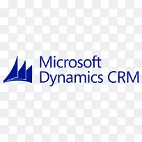 微软动态CRM徽标微软公司客户关系管理-微软徽标