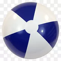 产品设计球体-彩虹沙滩球蓝