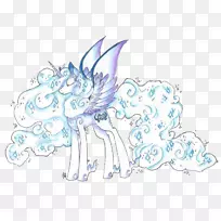 素描插图线艺术马图形.土壤传播