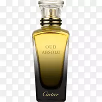 卡地亚女士珍贵的香水，第五大道，卡蒂尔，萨塔尔-乌德香水