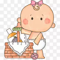 剪贴画图片-美丽的婴儿