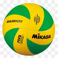 Mikasa室内排球Mikasa体育.室内排球着色页