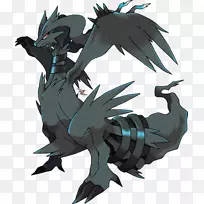 神奇宝贝黑白精灵黑色2和白色2精灵日月Reshiram-生活贴子它注意到有趣