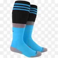 袜子阿迪达斯服饰配件耐克-女孩海军蓝色足球