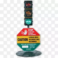 交通信号灯附近事故安全损失时间-绿灯状况