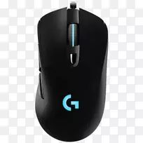 电脑鼠标Logitech g 403神童罗技游戏鼠标g pro pelihiiri-lg膝上型电脑电源线