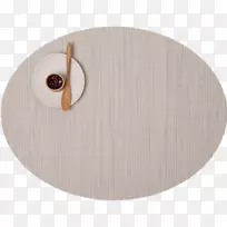 竹制长方形36x48厘米放置垫/m/083 vt桌椭圆形-桌布浮动花瓣
