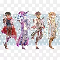 绘画艺术范本设计插图-保持平静快乐时光