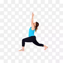 Asana瑜伽减肥运动身体健康-新月体式