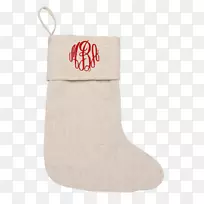 圣诞节长统袜圣诞节礼物节日纸牌长统袜