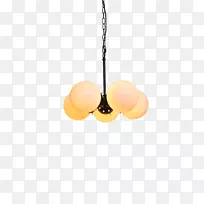 产品设计灯具吊顶玻璃球吊灯
