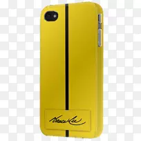 黄色李小龙iphone 4/4s龙系列产品设计-黄色iphone 6