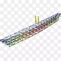 结构桁架桥有限元分析-桁架桥设计