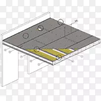 屋面矩形产品设计钢楼板桁架