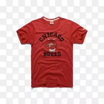 爱尔品星特衬衫闪耀经典T恤袖标志-芝加哥公牛衬衫