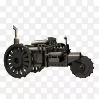 汽车轮胎刻度模型轮机产品设计.蒸汽朋克灯