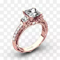 钻石订婚戒指珠宝结婚戒指-钻石