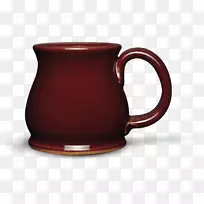 陶瓷杯咖啡杯陶器釉陶杯