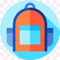 剪贴画行李电脑图标背包可伸缩图形-2016年高中背包