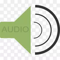 剪贴画扬声器开放部分图像计算机图标.科学用扬声器