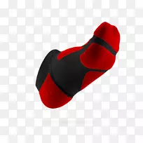 运动袜用脚袜防护装备-低切