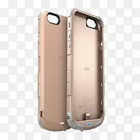 Ac适配器iphone 6s可充电电池苹果iphone 6/6s智能电池盒电动电池-黄金MacBook皮